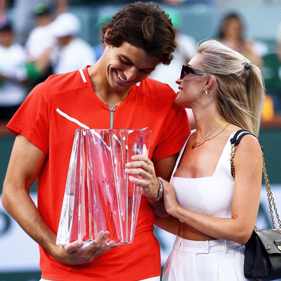 Taylor Fritz has the backing around the world of Morgan Riddle