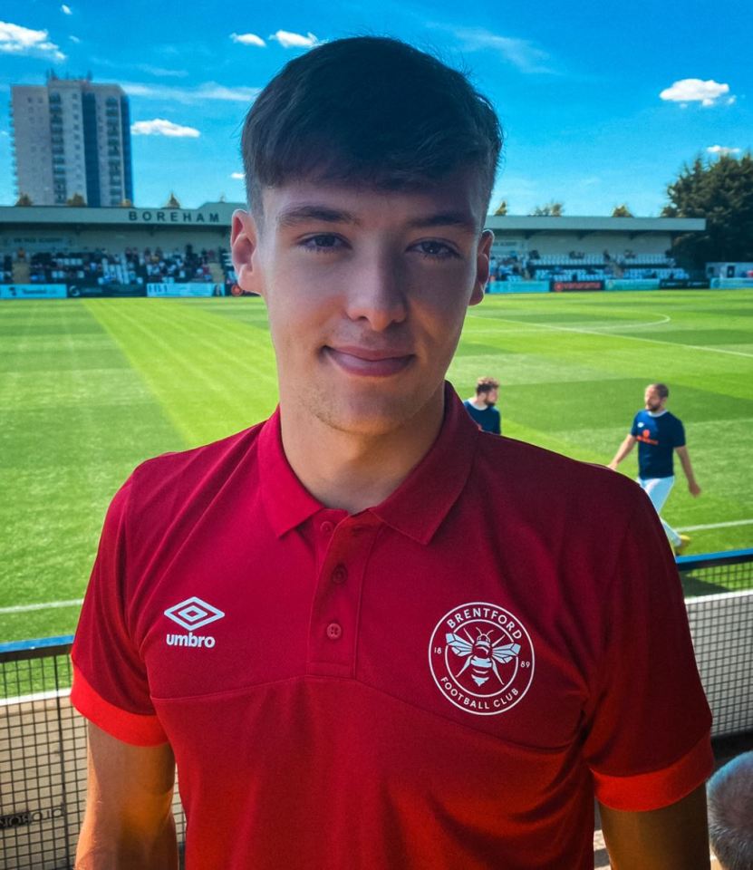 The Scotland international popped up at Brentford's friendly clash with Boreham Wood