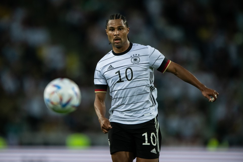 Bayern Munich star Serge Gnabry could be on the move with the forward having just a year left on his contract