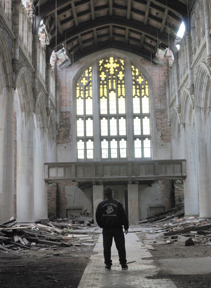 Some 20 per cent of Gary's buildings lie abandoned
