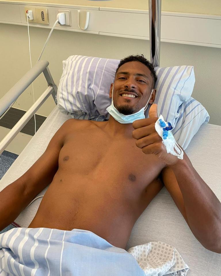 Borussia Dortmund star Sebastien Haller's chances of a full recovery are 'very good'