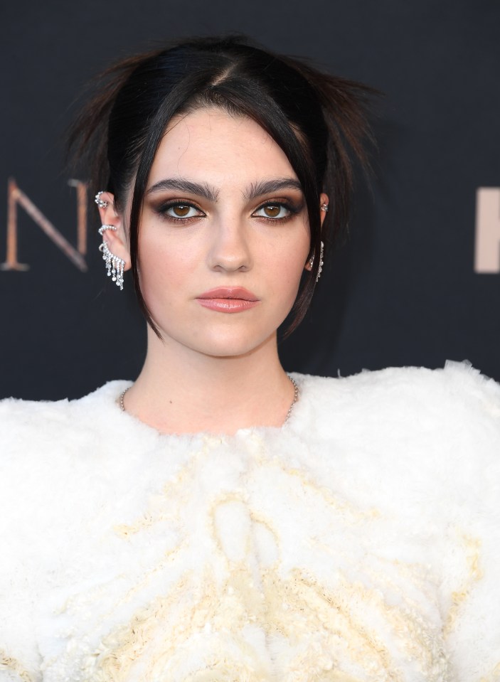 Emily showed off her glam transformation on the red carpet in Los Angeles on Wednesday