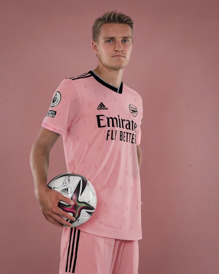 Snippets of Arsenal's new third kid were leaked online earlier this week