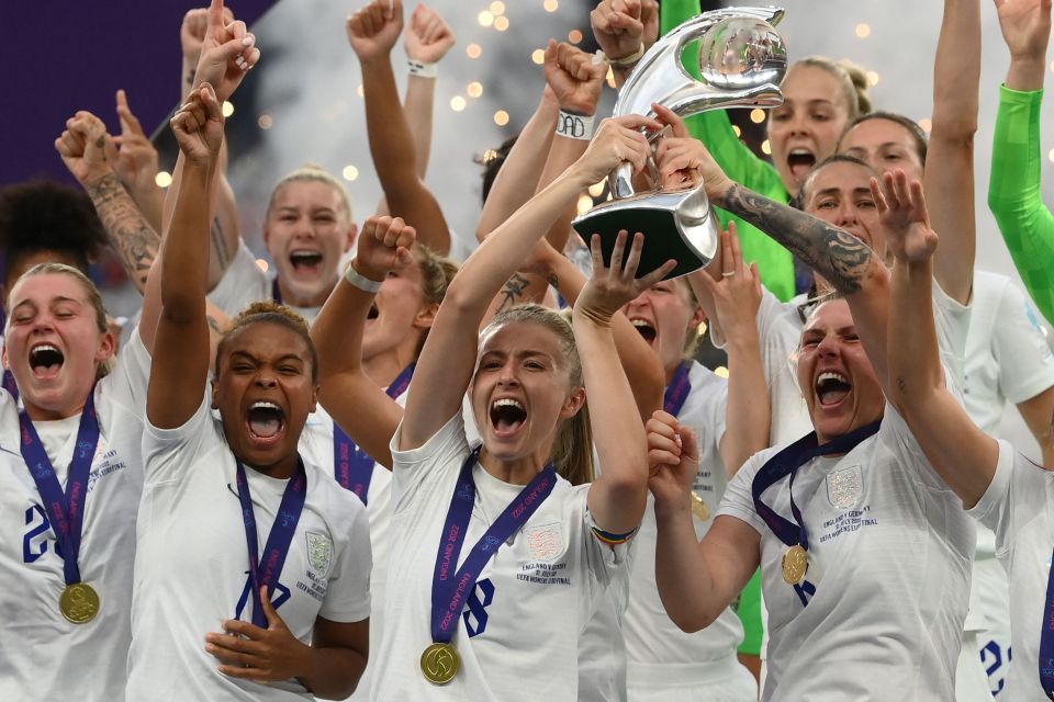 The Lionesses lifted have lifted England's first international trophy since 1966
