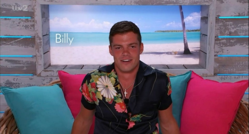 Billy insisted the game was just banter - but later admitted he doesn't feel a spark with Danica