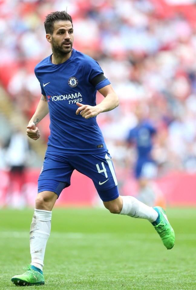 Former Chelsea star Cesc Fabregas was released by Monaco and is a free agent