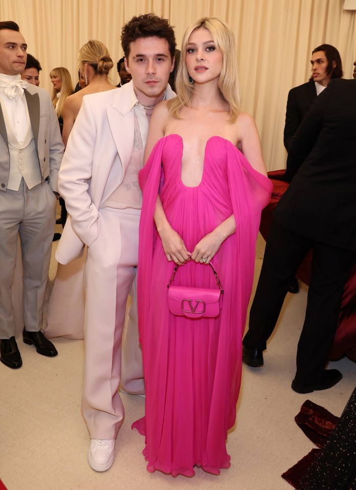 This year, Brooklyn married American actress Nicola Peltz