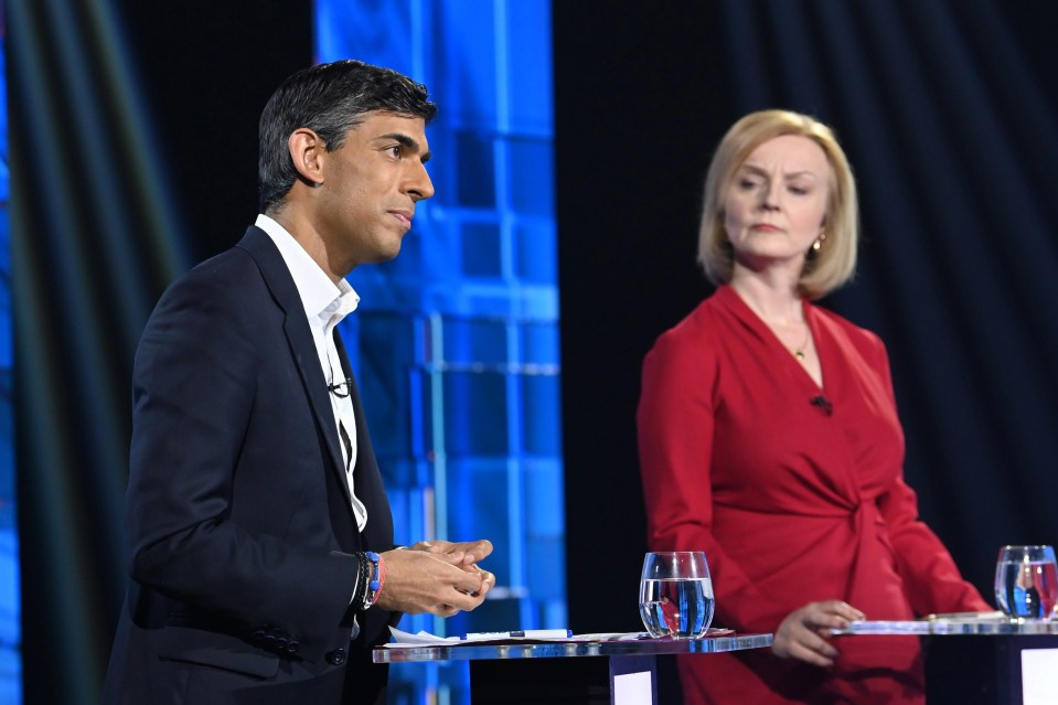 It's a historic clash tonight as Rishi v Liz takes place at The Sun