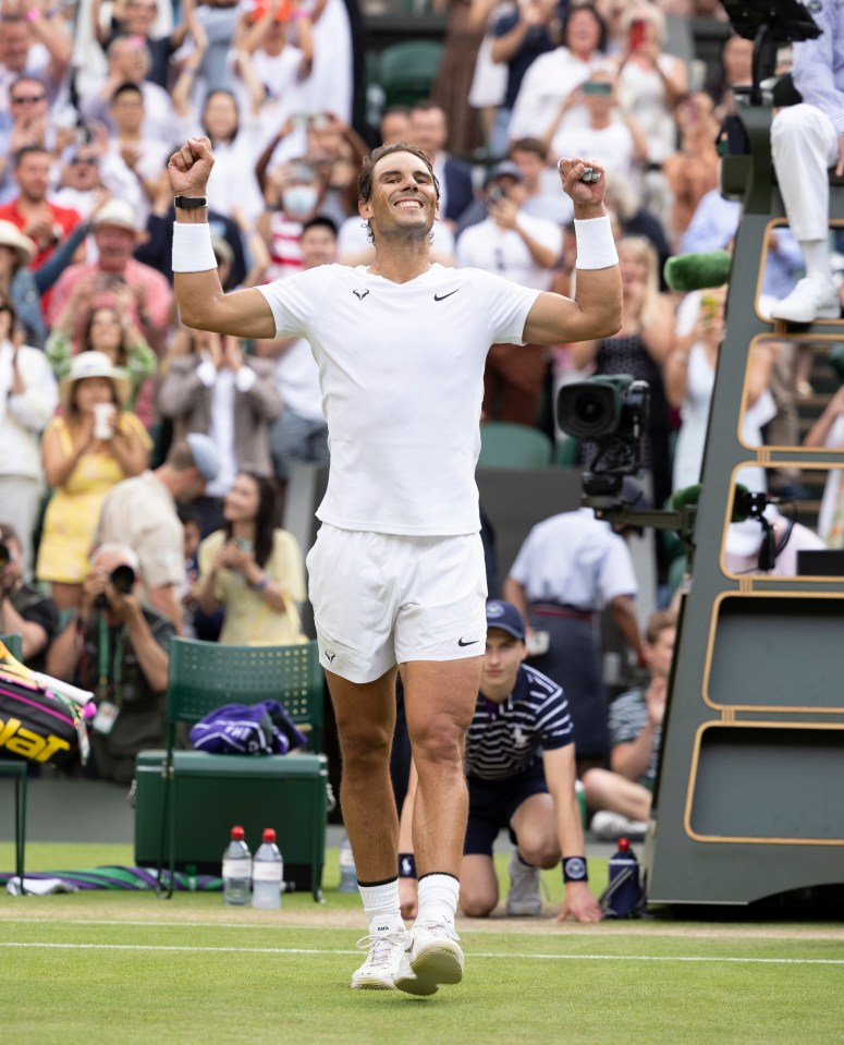 Rafael Nadal won a stunning five-set quarter-final against Taylor Fritz
