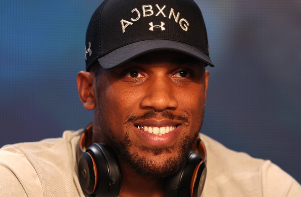 AJ will face off against Usyk next month to reclaim his world titles