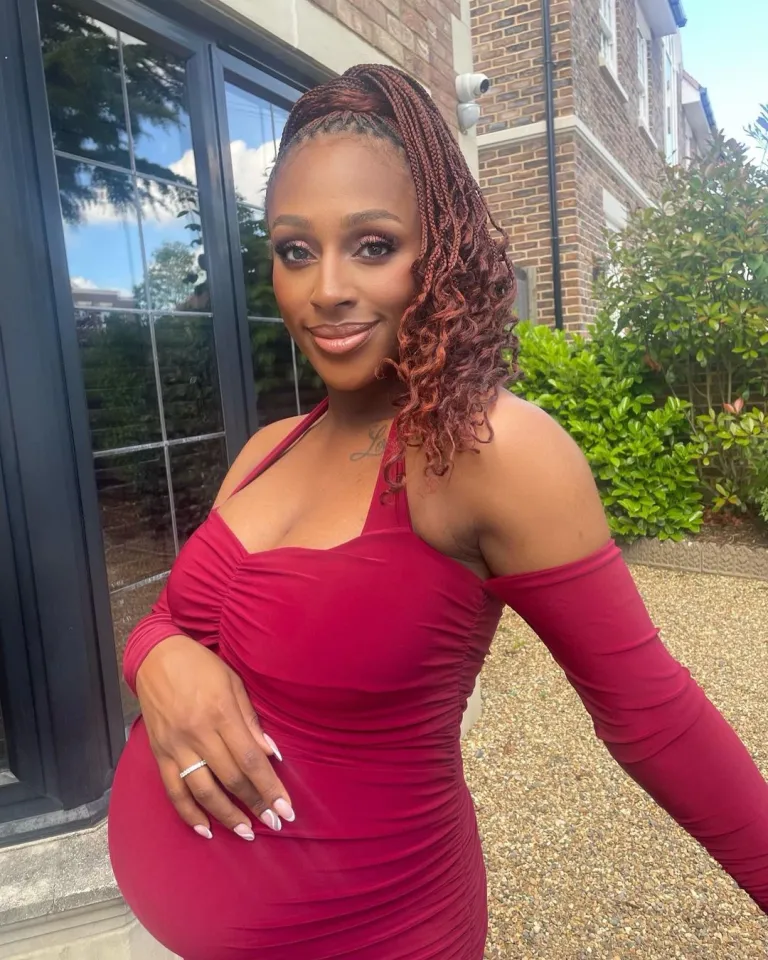 Alexandra Burke is now a mum