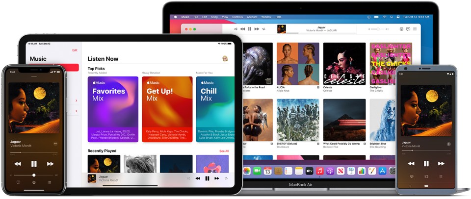 There are lots of different ways to listen to Apple Music