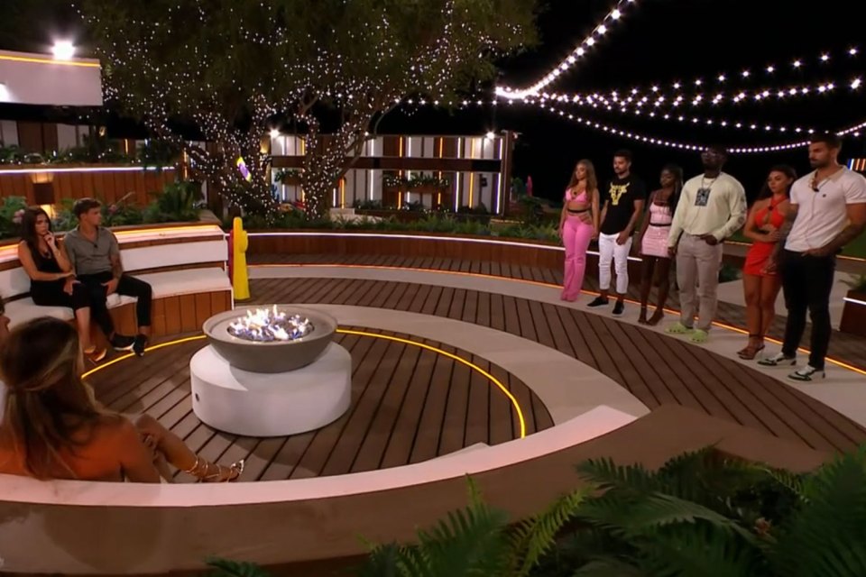 Paige and Adam were one of the couples told they face being dumped