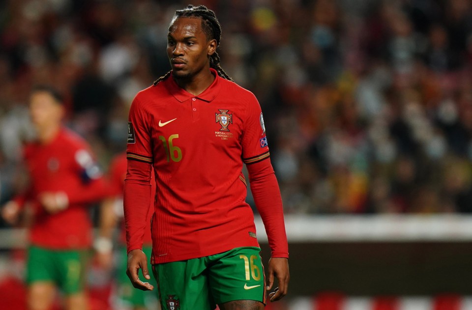Renato Sanches has 32 caps for Portugal