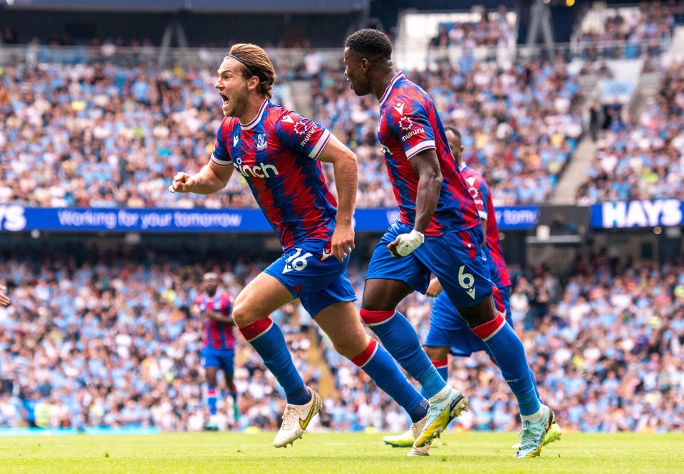 Joachim Andersen had put Palace 2-0 up