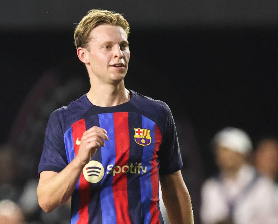 Frenkie de Jong is linked with a move to Chelsea