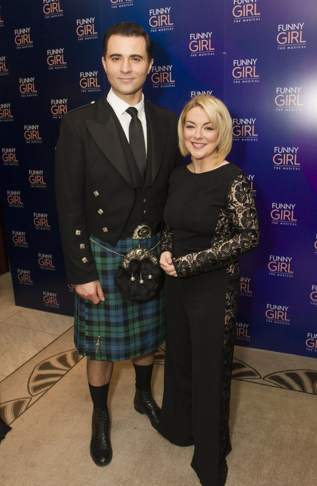 Darius had a successful West End career - pictured her with Sheridan Smith