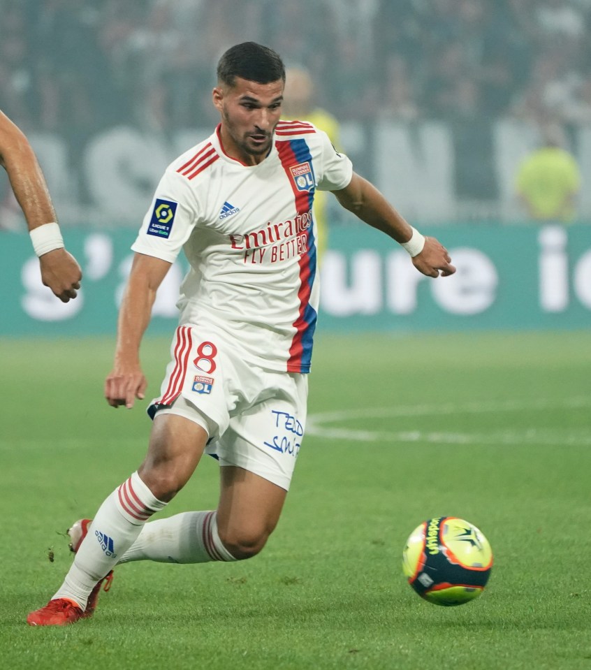 Aouar has been axed from the Lyon squad for this weekend's clash with Troyes