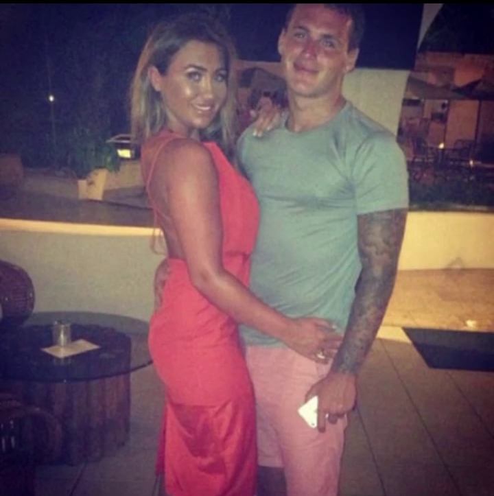 Lauren Goodger shared a series of pictures with Jake McLean
