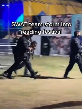 Armed cops swarmed in to break up brawls