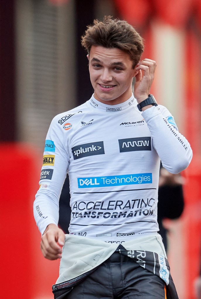 The McLaren driver is currently seventh in the driver standings
