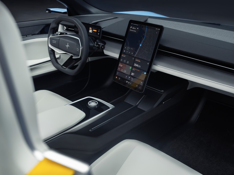 The Polestar 6 will have a sleek interior and the firm's brilliant infotainment