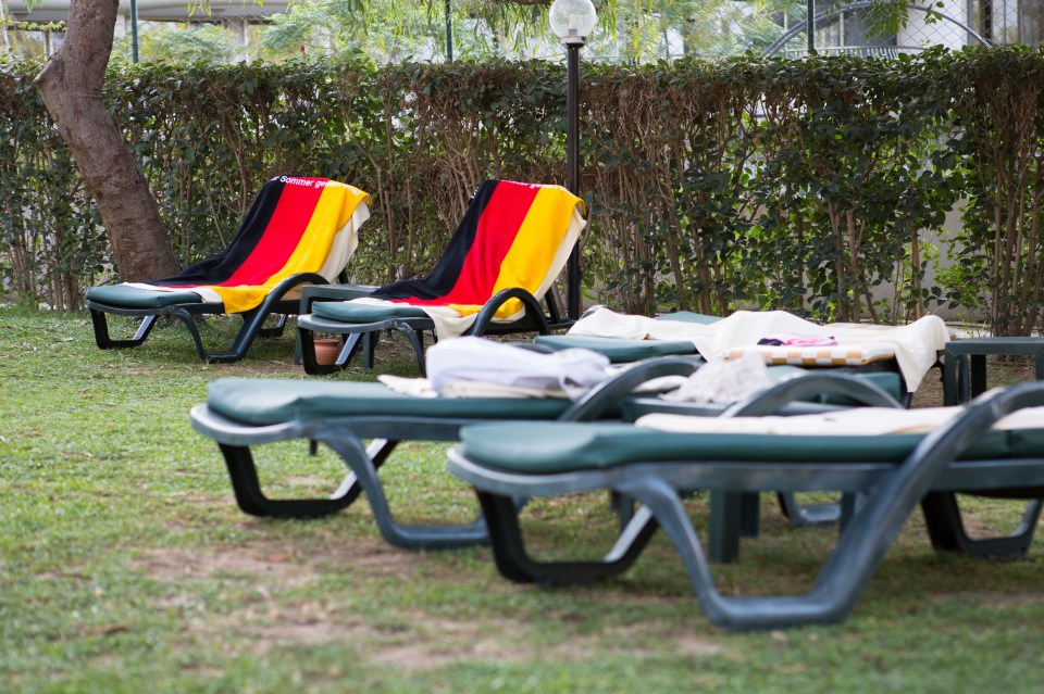 Some people think certain nations are the worst offenders for sun lounger hogging