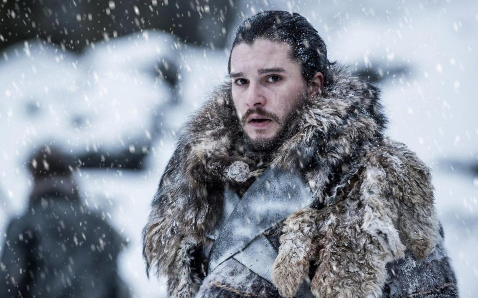 The infamous Jon Snow - played by Kit Harington in Game of Thrones