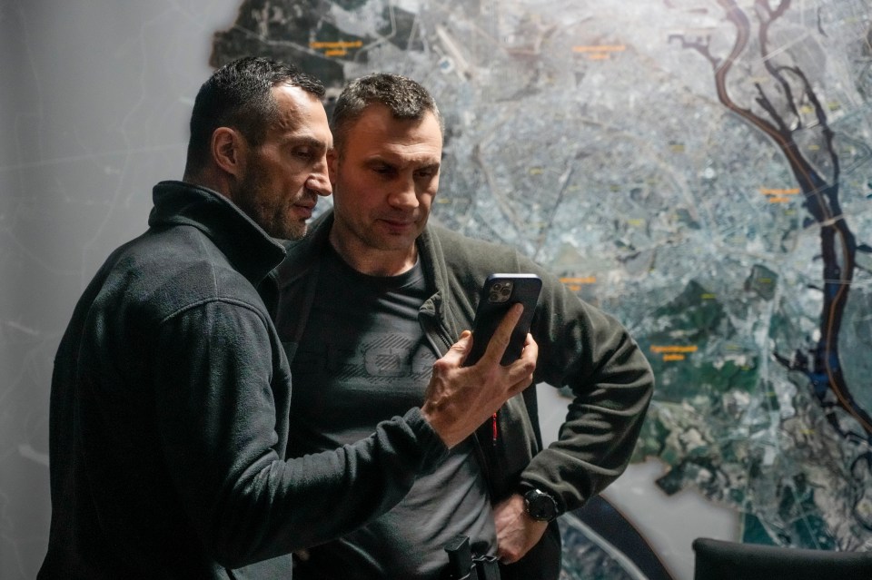 Alongside brother Wladimir, Klitschko has been helping defend Ukraine against Russian invaders
