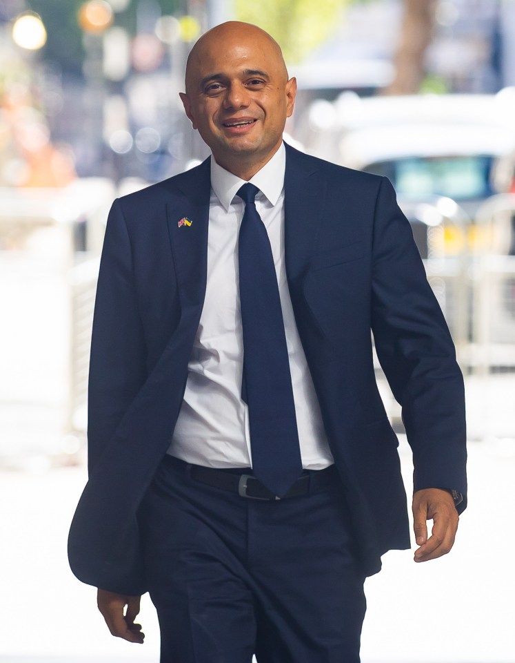Sajid Javid has thrown his support behind Liz Truss to succeed Boris Johnson