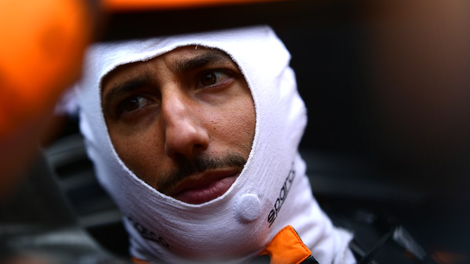 Daniel Ricciardo's McLaren seat is up in the air at the moment