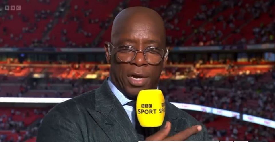Ian Wright was delighted and proud of the Lionesses' achievement
