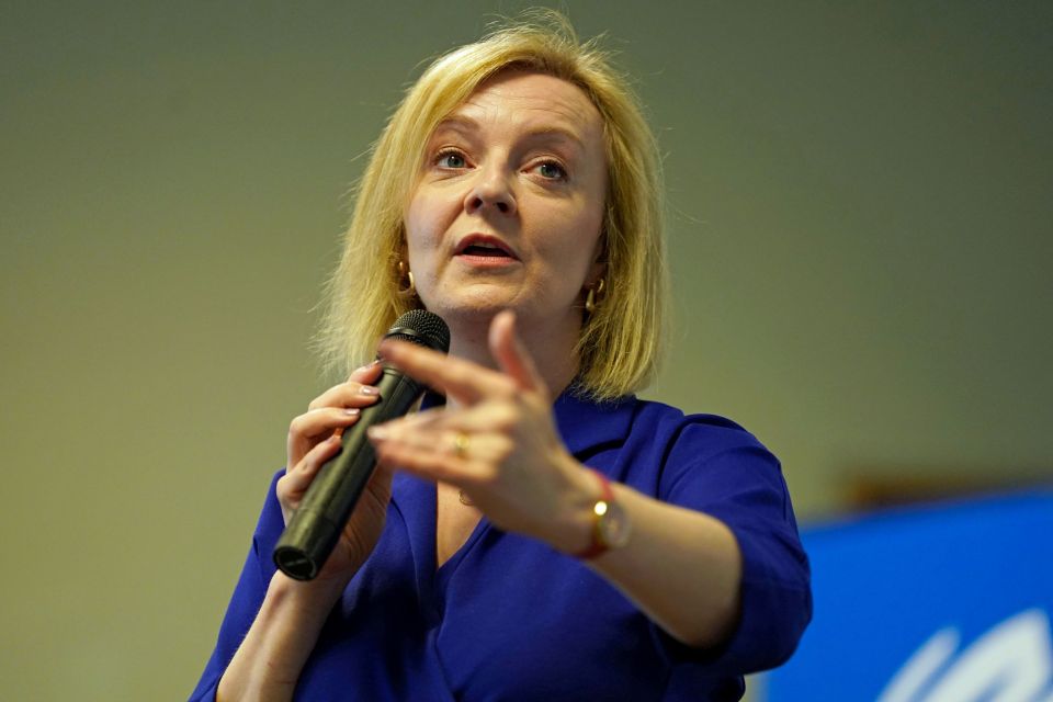 Liz Truss, like Mr Javid, has pledged to reduce taxes