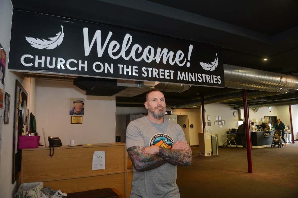 Church on The Street Ministries volunteer Kev Whittaker says the poor are getting poorer