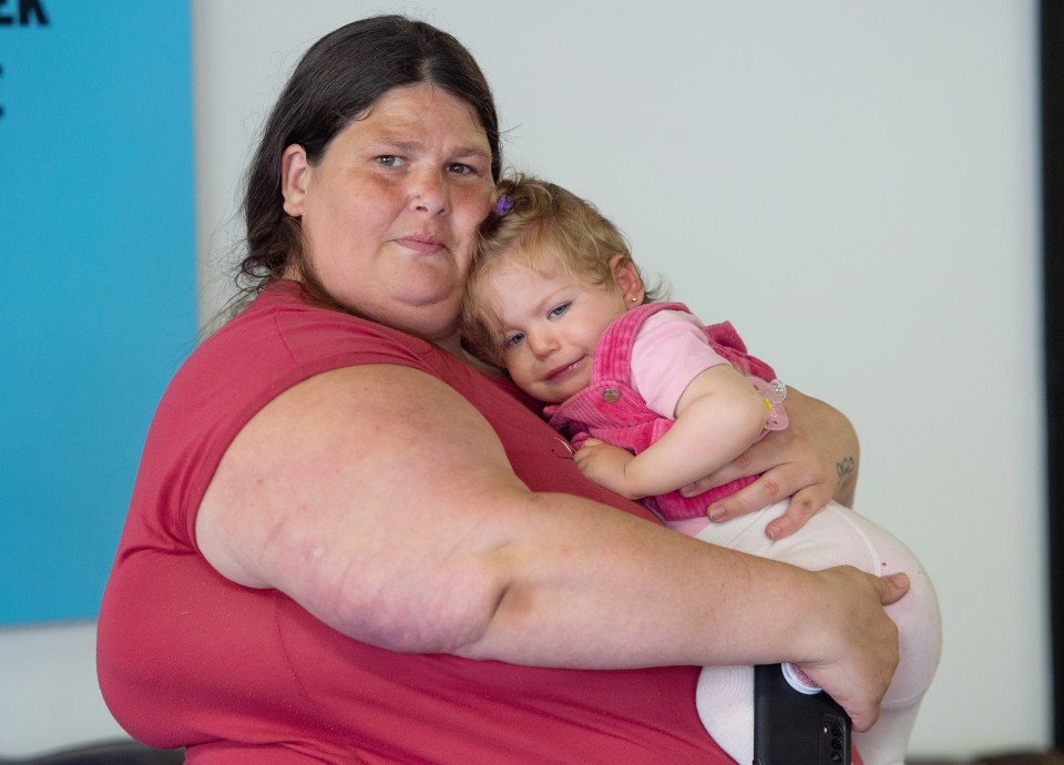 Mum-of-two Rachel Boyd is struggling to make ends meet