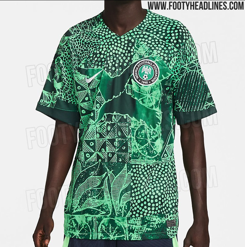 Nigeria's new home kit was leaked online