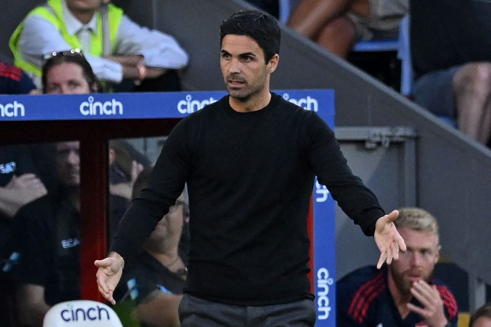 Arsenal boss Mikel Arteta will be happy with how his team performed against Palace