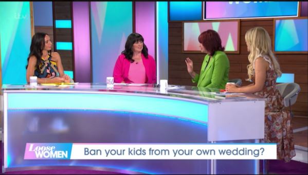 She told the Loose Women panel it was motivation to start her Foundation and her documentary