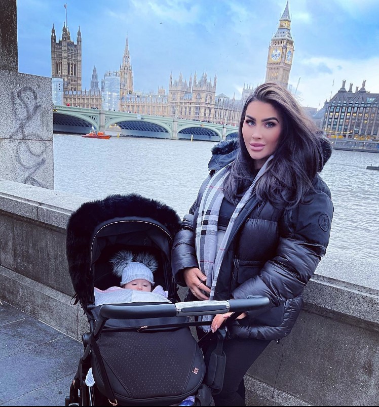 She is said to have moved house in search of a fresh start for her and daughter Larose