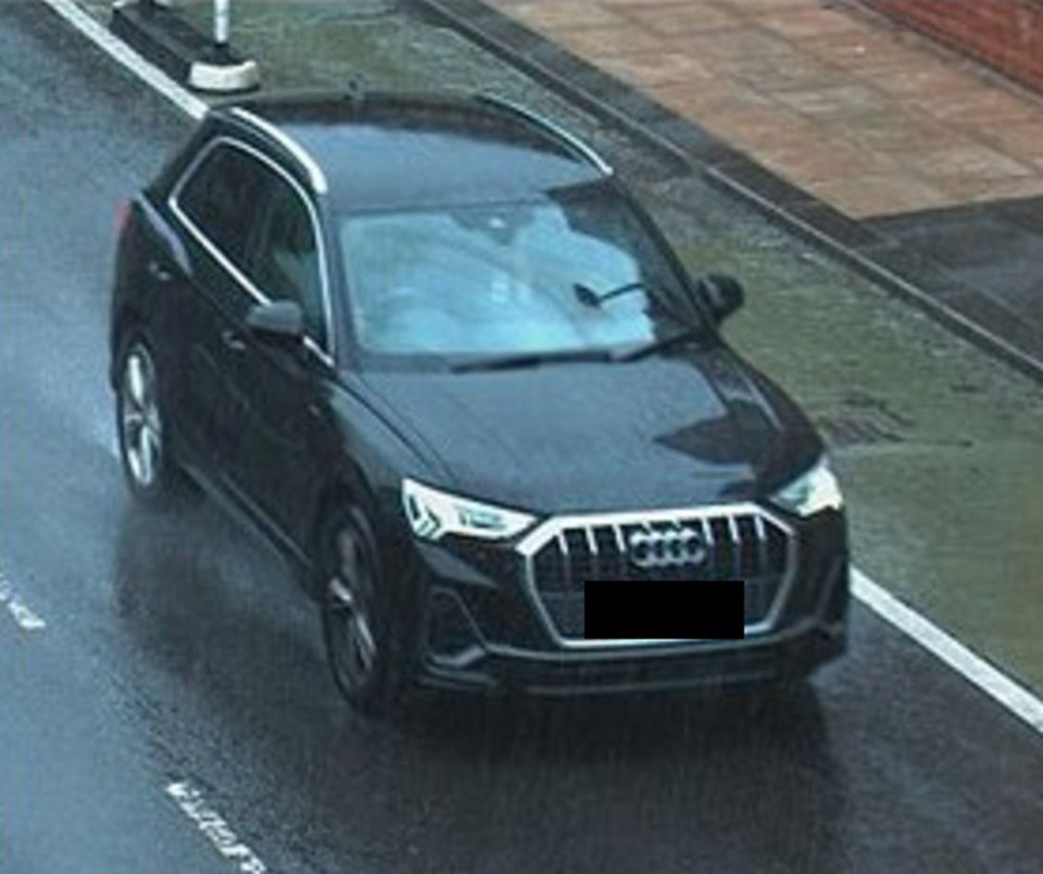 An Audi Q3 which forms part of the probe into the horror
