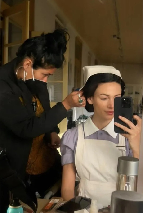 Michelle will star as nurse Kate in a six-parter called Ten Pound Poms, which is set in the Fifties