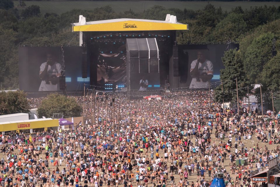 The teenager died at Leeds Festival