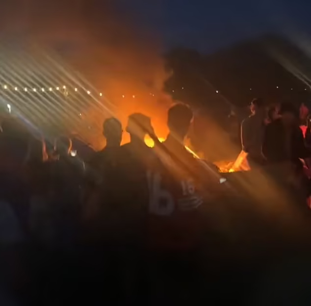Reading Festival descended into chaos last night