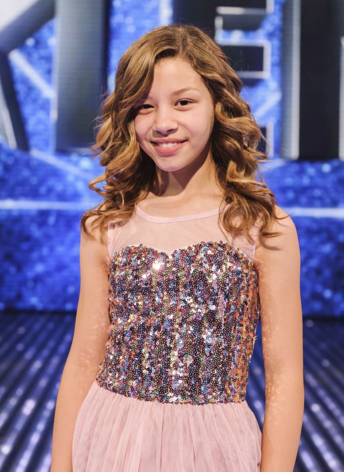 She looked very different as she appeared on BGT in 2012