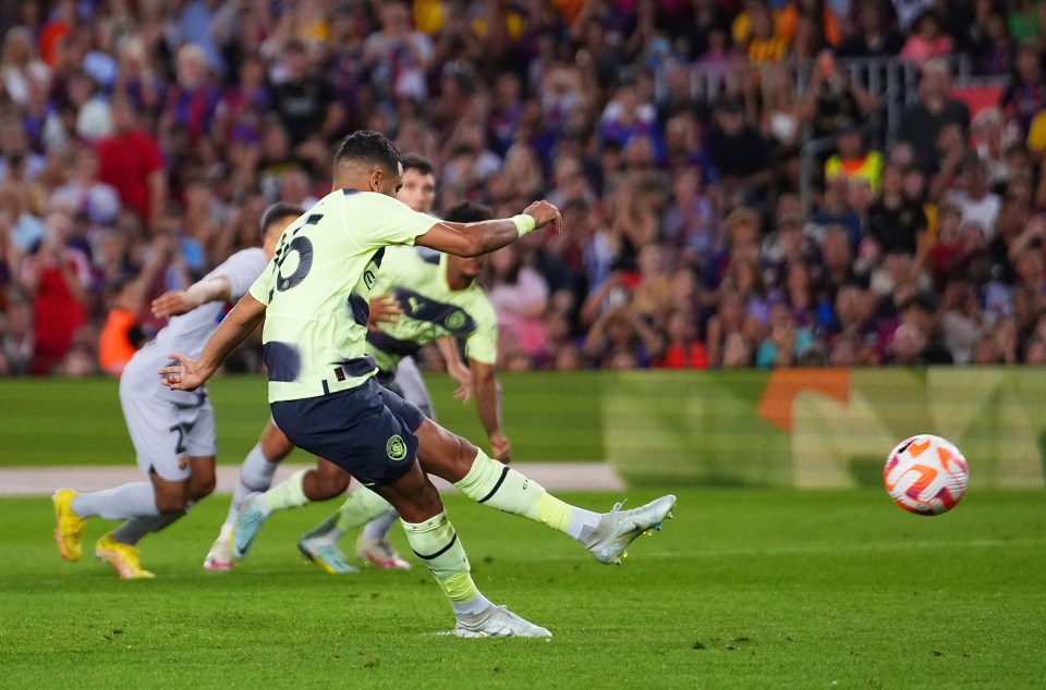 Riyad Mahrez levelled the scores from the penalty spot