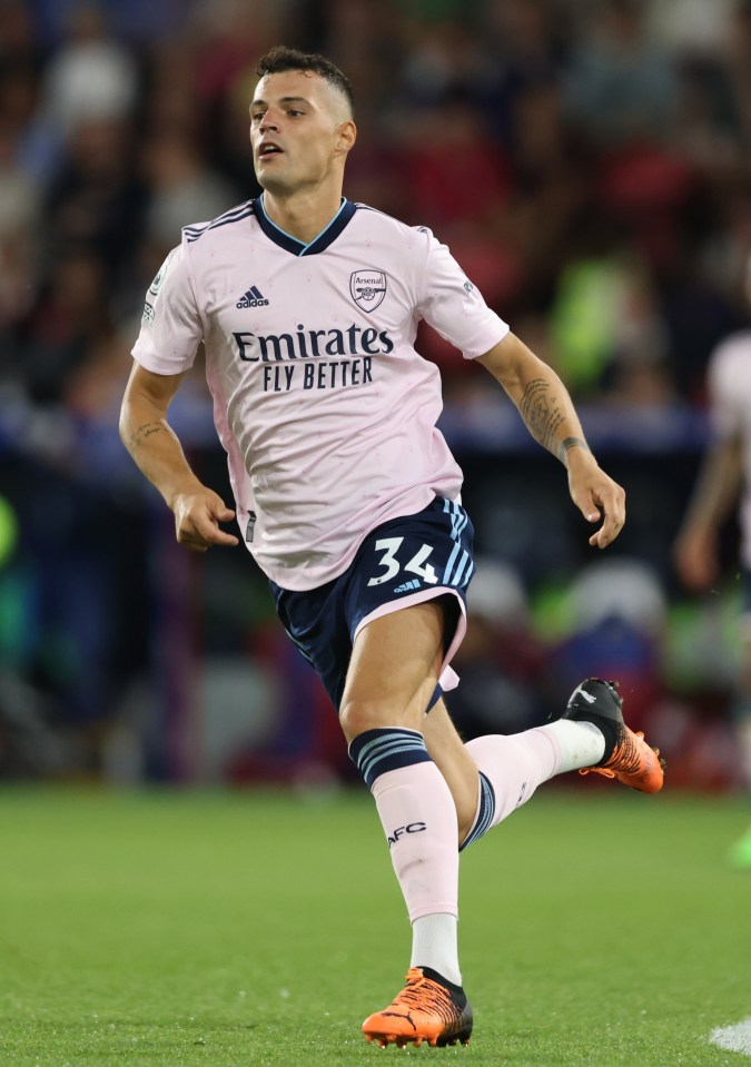 Of course, Xhaka was gearing up for the Premier League season