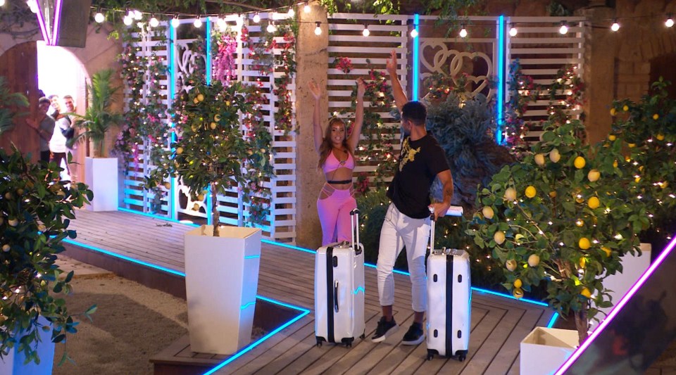 Danica and Jamie were dumped within days of coupling up