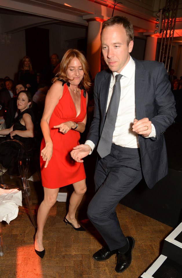 Matt Hancock wasn’t so hot when it came to doing the Funky Chicken at a 2017 gala dinner
