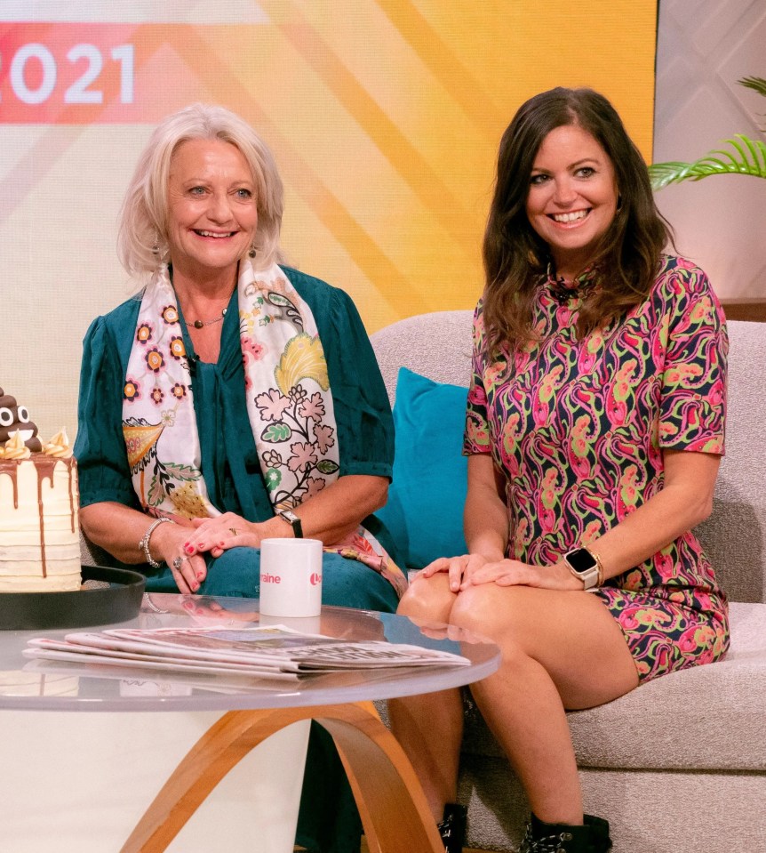 Mum and daughter had appeared on Lorraine together before