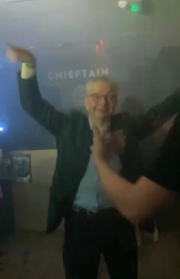 Michael Gove popped up at a techno club in his hometown Aberdeen last summer